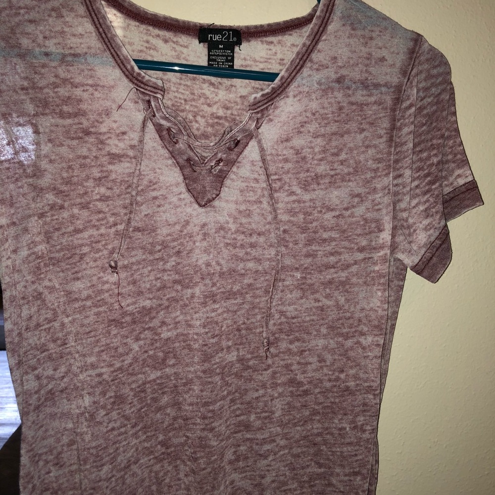 Women’s Rue 21 lace up top